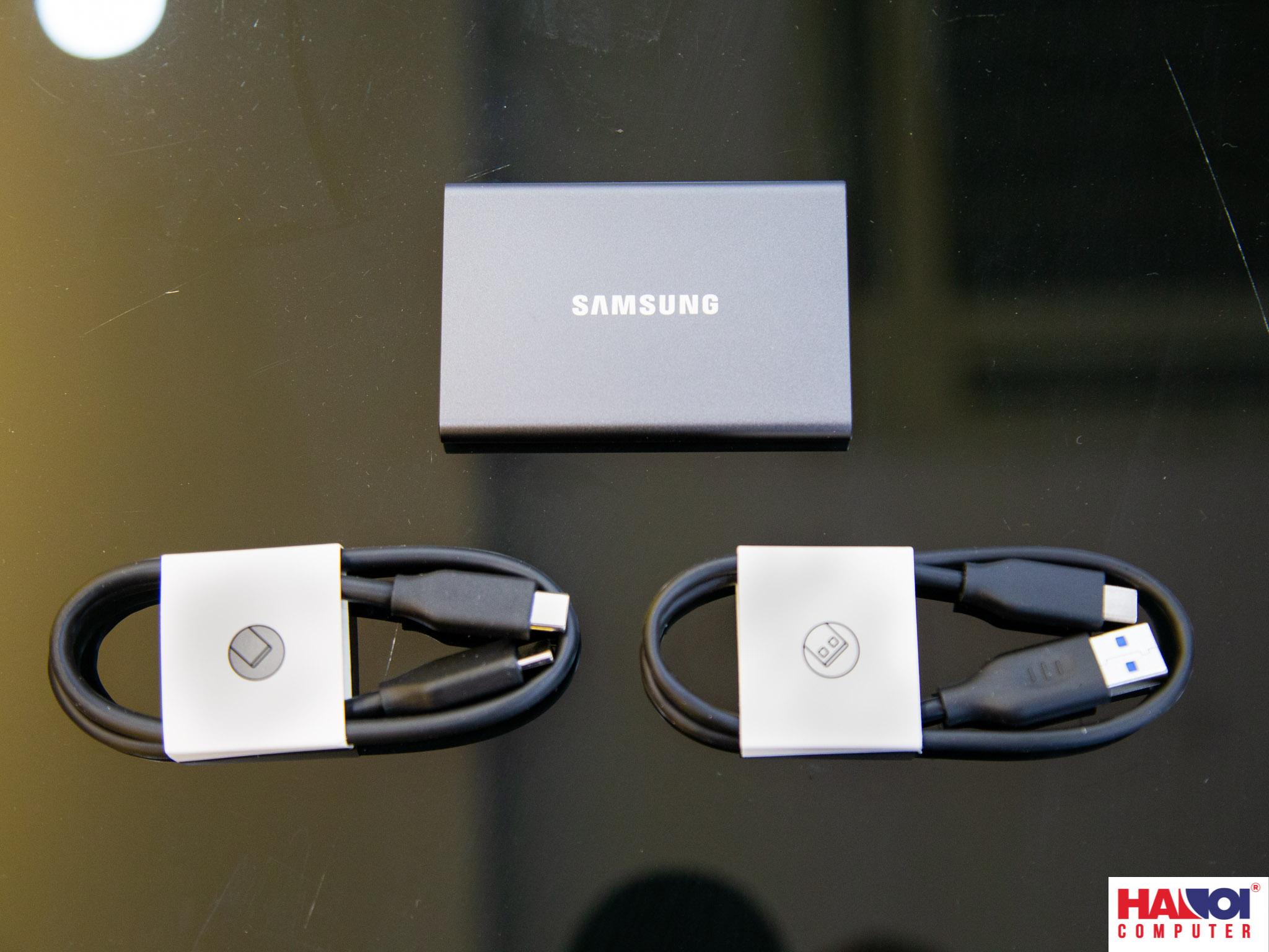 Ổ Cứng Di Động SSD Samsung T7 Portable 1TB 2.5 inch USB 3.2 Xám